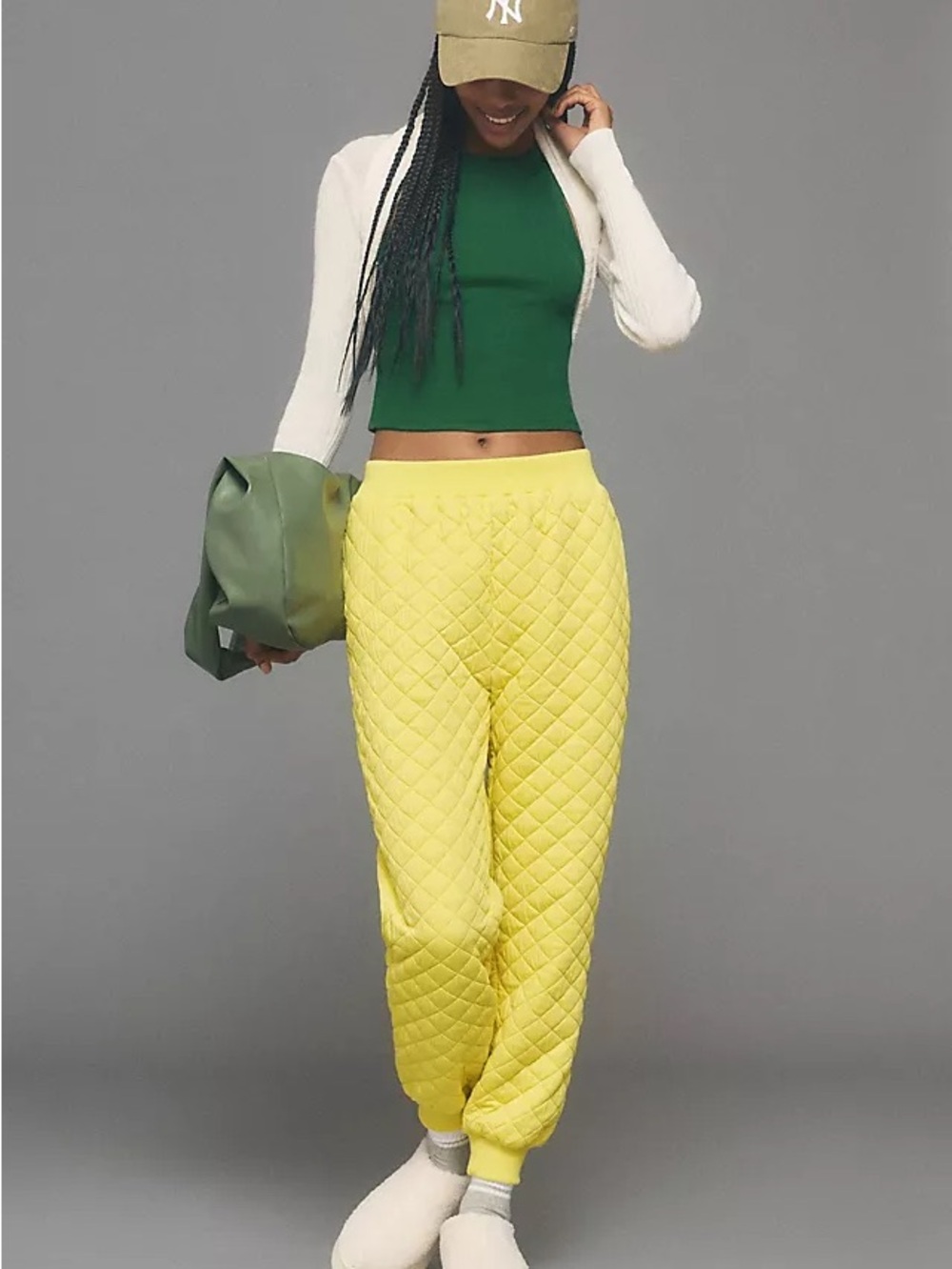 Anthropologie Sunday In Brooklyn Quilted Jogger Pants